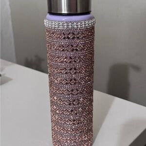 NEW Custom Rose gold and pearl tumbler